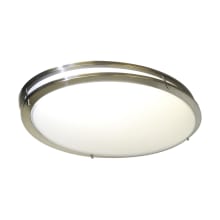 Glamour 33" Wide LED Flush Mount Ceiling Fixture with Adjustable Color Temperature