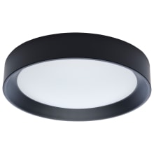 Selene 14" Wide Flush Mount Drum Ceiling Fixture