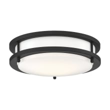 Glamour 10" Wide LED Flush Mount Ceiling Fixture with Adjustable Color Temperature