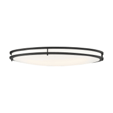 Glamour 33" Wide LED Flush Mount Ceiling Fixture with Adjustable Color Temperature