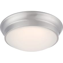 Conrad Single Light 12" Wide Integrated LED Flush Mount Bowl Ceiling Fixture