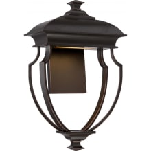 Taft Single Light 16-3/8" Tall Integrated LED Outdoor Wall Sconce