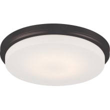 Dale Single Light 13" Wide Integrated LED Flush Mount Bowl Ceiling Fixture