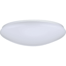 Puff 19" Wide Integrated LED Flush Mount Bowl Ceiling Fixture - 277V