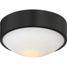 Perk Single Light 9" Wide Integrated LED Flush Mount Bowl Ceiling Fixture