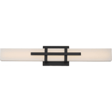 Grill Single Light 24" Tall Integrated LED Wall Sconce - ADA Compliant
