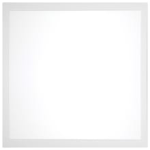 LED Backlit 24" Wide Flush Mount Square Ceiling Fixture