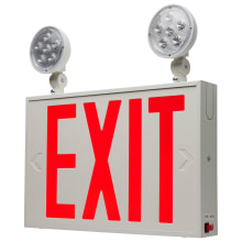 Exit Sign 15" Wide LED Emergency Dual Head Light