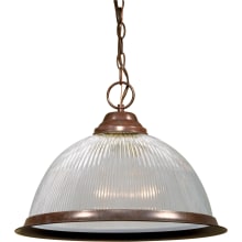 Single Light 15" Wide Pendant