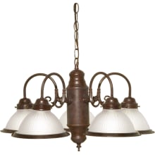 5 Light 22" Wide Chandelier