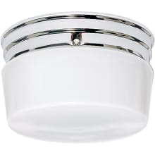 2 Light 8" Wide Flush Mount Ceiling Fixture