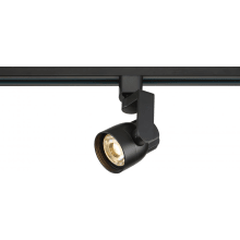 Single Light 2-1/2 Inch Wide LED Track Head with 24 Degree Beam Spread