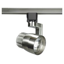 Single Light 2-1/2 Inch Wide LED Track Head with 24 Degree Beam Spread