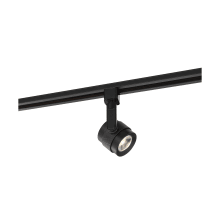 H-Track 5" Tall 3000K LED Cylinder Track Head - 36 degree Beam Angle
