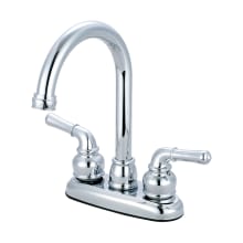 Accent 1.5 GPM Centerset 5-1/4" Reach Bar Faucet with Dual Lever Handles
