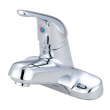 Elite 1.2 GPM Centerset Bathroom Faucet with Easy-Install Flex Supply Lines