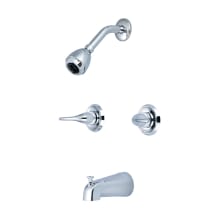 Accent 1.5 GPM Tub and Shower Trim Package - Includes Single Function Shower Head, Valve Trim, and Tub Spout