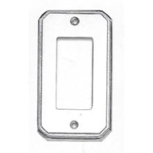 Beveled Edge Single Rocker Switch Plate from the Classics Collection