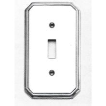 Beveled Edge Single Toggle Switch Plate from the Classics Collection