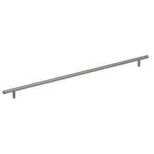 Stainless Steel 17-5/8" Center to Center Sleek Thin (10mm) Cabinet Bar Handle / Drawer Bar Pull