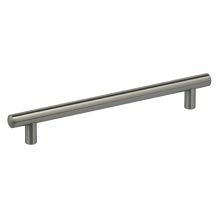 Stainless Steel 7-5/8" Center to Center Sleek Thick (14mm) Cabinet Bar Handle / Drawer Bar Pull