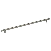 Stainless Steel 17-5/8" Center to Center Sleek Thick (14mm) Cabinet Bar Handle / Drawer Bar Pull