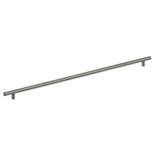 Stainless Steel 25-3/16" Center to Center Sleek Thick (14mm) Cabinet Bar Handle / Drawer Bar Pull