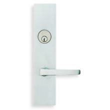 Single Cylinder Deadbolt Entry Set from the Stainless Steel Collection - 5.5 Inch Center to Center