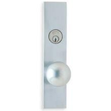 Double Cylinder Deadbolt Entry Set with Plates from the Locksets Collection - 5.5 Inch Center to Center