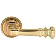 Passage Door Lever Set with 101 Style Handle and Round Rose