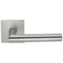 Passage Door Lever Set with 12 Style Handle and Square Rose