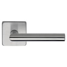Privacy Door Lever Set with 12 Style Handle and Square Rose