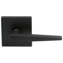 Passage Door Lever Set with 171 Style Handle and Square Rose