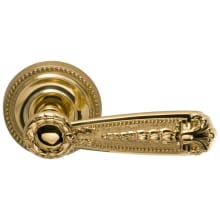 Privacy Door Lever Set with 229 Style Handle and Round Rose