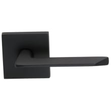 Non-Turning One-Sided Door Lever with 237 Style Handle and Square Rose