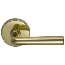 Passage Door Lever Set with 368 Style Handle and Round Rose