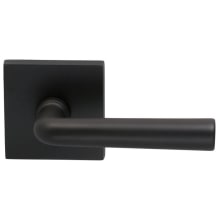 Non-Turning One-Sided Door Lever with 368S Style Handle and Square Rose