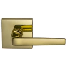 Passage Door Lever Set with 36S Style Handle and Square Rose