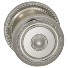Passage Door Knob Set with 430 Style Handle and Round Rose