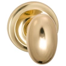 Non-Turning One-Sided Door Knob with 432 Style Handle and Round Rose