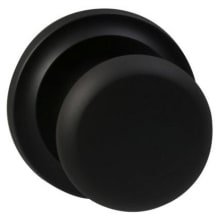 Passage Door Knob Set with 442 Style Handle and Round Rose
