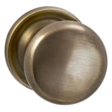 Passage Door Knob Set with 442 Style Handle and Small Round Rose