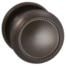 Passage Door Knob Set with 443 Style Handle and Round Rose