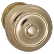 Passage Door Knob Set with 473 Style Handle and Small Round Rose