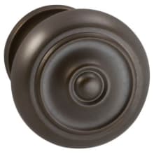 Passage Door Knob Set with 473 Style Handle and Small Round Rose