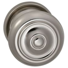 Passage Door Knob Set with 473 Style Handle and Round Rose