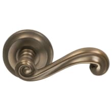 Passage Door Lever Set with 55 Style Handle and Round Rose