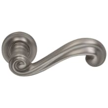 Passage Door Lever Set with 55 Style Handle and Small Round Rose