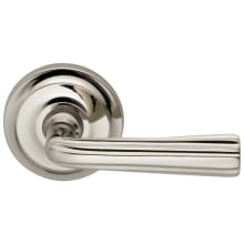 Passage Door Lever Set with 706 Style Handle and Round Rose