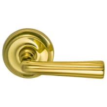 Passage Door Lever Set with 706 Style Handle and Round Rose